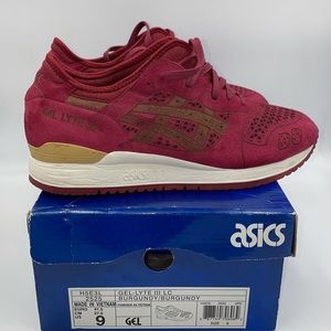 ASICS Gel Lyte III LC (Mens sz9) Burgundy